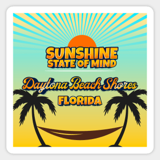 Daytona Beach Shores Florida - Sunshine State of Mind Sticker